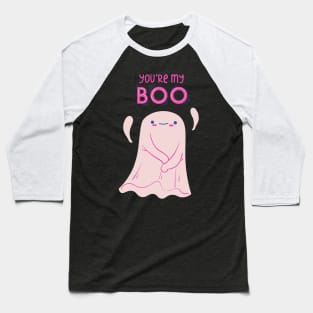 You're My BOO - Simple and sweet Halloween Ghost Baseball T-Shirt